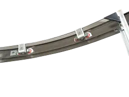 Душова кабіна без піддону Koer SR SC04-90x90x195-TR-07 прозоре скло Easy Clean 5 мм, graphite KR5362, Універсальна, прозорий, графіт - мініатюра 3