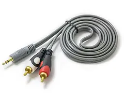 Кабель AUX Audio TRS - RCAx2 M/M 10.0м Premium - мініатюра 2