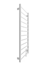 Електрична рушникосушарка HF Leeds 1170x530 white matte 6.1.0805.06.WM, Білий матовий, універсальне (коннектор), Електронний - мініатюра 3