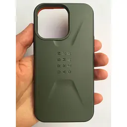 Оригінальний провоударний чохол UAG Civilian для iPhone 13 Pro (6.1") Olive (11315D117272) - мініатюра 9