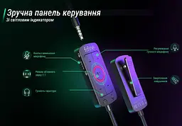 Ігрова гарнітура Fifine H9 Black (H9) - мініатюра 7