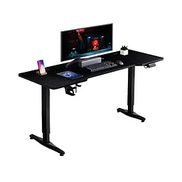 Геймерський стіл 1stPlayer Moto-E 1675 Black - мініатюра 4