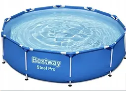 Каркасний круглий басейн Bestway Steel Pro 305×76 см, об’єм 4678 л, без фільтра - мініатюра 4
