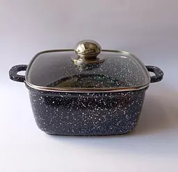 Каструля з кришкою Styleberg ST3026 20 см 3 л сіра - мініатюра 2