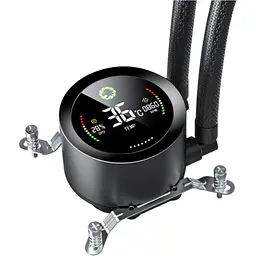 Система водяного охолодження GameMax IceBurg 360 Digital Black [166116] - мініатюра 6