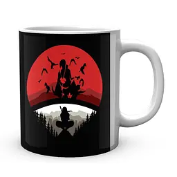 Кружка GeekLand Наруто Naruto клан учиха ітачі силуети вектор NA.02.302 - мініатюра 3