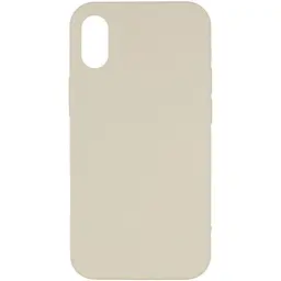 Чохол Silk Full Protective (AA) NO LOGO для Apple iPhone X / XS (5.8") Бежевий / Antique White