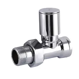 Кран вентильний прямий з американкою Solomon 3/4″ chrom 1865 000002168