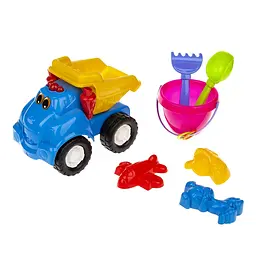 Самоскид іграшковий "Смайл" №3 Colorplast 0145 з аксесуарами