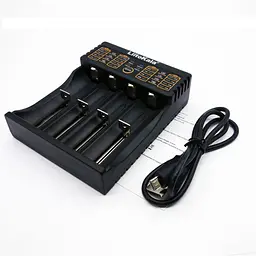 Зарядний пристрій LiitoKala Lii 402 Black (az011) - мініатюра 7