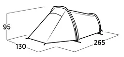 Намет одномісний Easy Camp Sarek 1 (120467) - мініатюра 5
