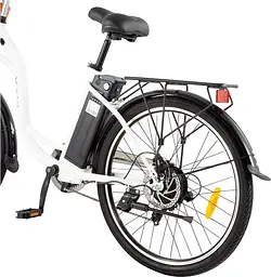 Електровелосипед DYU C6 White [86475] - мініатюра 6
