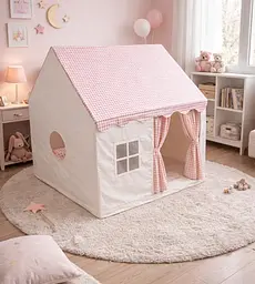 Дитячий ігровий намет-будиночок Home Рожевий - мініатюра 2