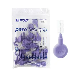 Міжзубні щітки Paro flexi grip великі, Ø 7.2 мм, фіолетові, 30 шт