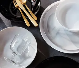 Салатник Luminarc Diwali Marble granit, 21 см, бежевий (P9836) - мініатюра 4