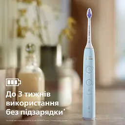 Електрична зубна щітка Philips Sonicare HX7406/02 серії 6100 біло-блакитна - мініатюра 9