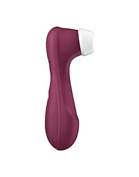 Вакуумний стимулятор клітора з вібрацією Satisfyer Pro 2 Generation 3 Connect App бордовий - мініатюра 2