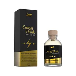 Зігрівальний масажний гель Intt Energy Drink 30 мл