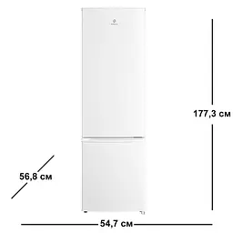 Холодильник Interlux ILR-0262MW 1.78 м білий - мініатюра 7