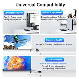 Корпус для жорсткого диска ACASIS EC-5351C USB 3.0 до 30 ТБ для SATA 2,5/3,5 дюйма (Чорний) - мініатюра 8
