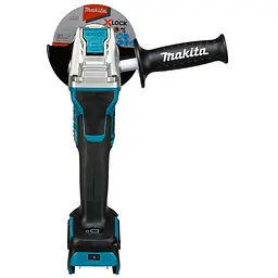 Шліфмашина кутова акумуляторна Makita DGA519Z (125 мм, 3000-8500 об/хв, BL, LXT, X-LOCK, без акумуляторів та зарядного пристрою) - мініатюра 4
