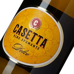 Вино ігристе Casetta Spumante Dolce біле солодке 0.75 л 9.5% (8003325610062) - мініатюра 5