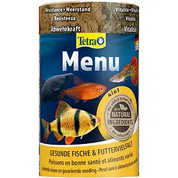 Сухий корм Tetra Menu для тропічних акваріумних рибок в пластівцях 100 мл - мініатюра 2