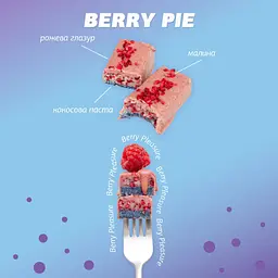 Батончик Fizi Berry Pie у рожевому шоколаді 45 г - мініатюра 5