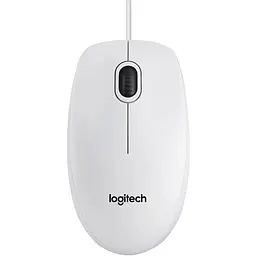 Мишка Logitech B100 White (910-003360)
