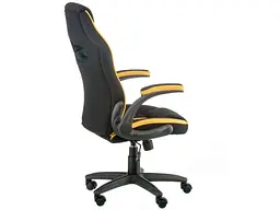Комп'ютерне крісло для геймера Special4You Prime black/yellow (E5548) - мініатюра 6