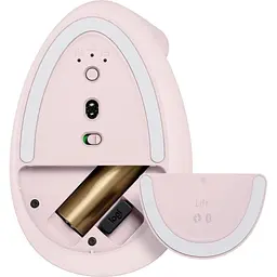 Миша Logitech Lift Vertical Ergonomic Mouse Rose (910-006478) [92349] - мініатюра 5