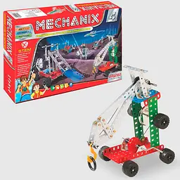 Металевий конструктор, розвиваючий Zephyr "MECHANIX" №4 (263 елм./20 моделей)