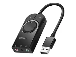 Звукова карта UGREEN CM129 Black (40964) - мініатюра 2