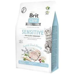 Сухий корм Brit Care Cat GF Insect для кішок із харчовою нестерпністю, з комахами та рибою, 400 г