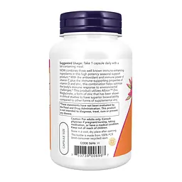 Вітаміни Now Foods C-1000 Zinc D-3 100 капсул - мініатюра 3