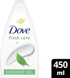 Крем-гель для душу Dove Дотик свіжості 450 мл - мініатюра 3