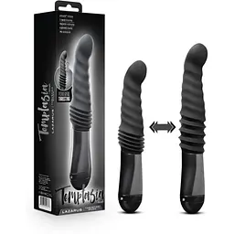 Пульсатор Blush Temptasia - Lazarus Thrusting Dildo - Black - мініатюра 7