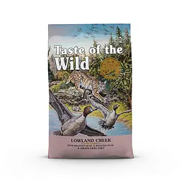 Сухий корм для котів Taste of the Wild Lowland Creek Feline Formula з качкою та смаженою перепілкою 2 кг 9767-HT18