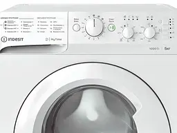 Пральна машина Indesit OMTWSC 51052 W UA 5 кг фронтальна 16 програм 1000 об/хв A++ 85x59.5x42.5 см White - мініатюра 3