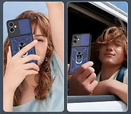Панель BeCover Military для Samsung Galaxy A06 SM-A065 Blue (713066) - мініатюра 4