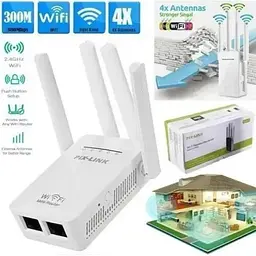Підсилювач Wi-Fi сигналу для дому та дачі репітер 300 Мбіт/с - мініатюра 4