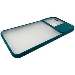 Бампер Totu Slide Camera Matt Case Xiaomi Redmi 10C Green - мініатюра 3