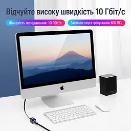 Плоский кабель-удлинитель Ethernet Vention 0,5 м сетевой патч-корд RJ45 8P8C штекер для подключения к порту и гнездо для кабеля Cat.7 10 Гбит/с для прокладки вдоль стен и в узких промежутках полоса пропускания 600 МГц чёрный (ICBBD) - миниатюра 5