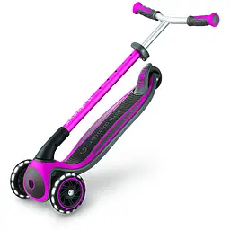 Самокат Globber Master Lights колеса з підсвіткою рожевий (662-110-2) - мініатюра 7
