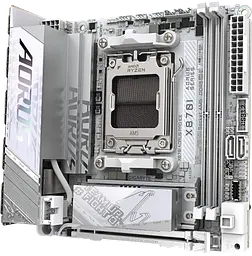 Материнська плата Gigabyte X870I Aorus Pro Ice Socket AM5 (X870I AORUS PRO ICE) Б/В - мініатюра 2