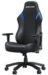 Ігрове крісло Anda Seat Luna Size L Black/Blue PVC (AD18-44-BS-PV) - мініатюра 5