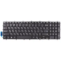 Клавіатура для ноутбука DELL Inspiron 15 7566 чорний, без фрейму (KB312221)