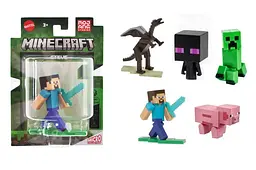Ігрова фігурка персонаж відеоігри Minecraft Micro Collection Mattel HJF78 (в асортименті)