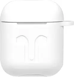 Кейс TOTO 1st Generation Thick Cover Case AirPods White - мініатюра 2