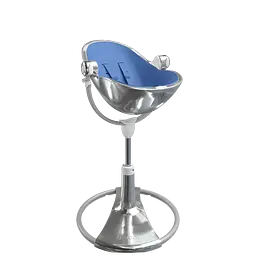 Стільчик для годування Bloom Fresco Silver/Riviera blue (E10535-S\E10540-RBL) - мініатюра 6